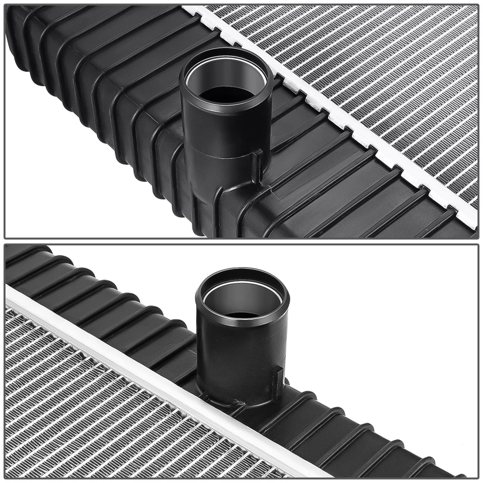 Radiador de 2 filas de aluminio para International 3200 4200 4300/Ford F650 750 2002-2007 Foto 3 de 4