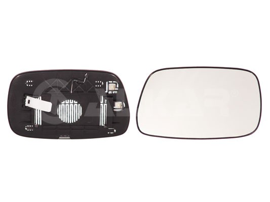 Alkar 6432261 Spiegelglas, AußEnspiegel Rechts FüR Toyota Corolla (_E12_)-image