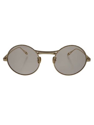 Mr. CASANOVA JOEY Men's Metal Sunglasses, GLD BRW