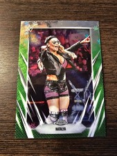 2026 Topps Chrome WWE Natalya Wrestlemania Exclusive Logofractor GREEN /99