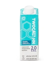 TwoCal HN Vanilla Oral Supplement / Tube Feeding Formula 8 Oz Box 24
