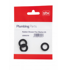 Rubber Shower Flex Washer Pack of 5 Replacement Seals