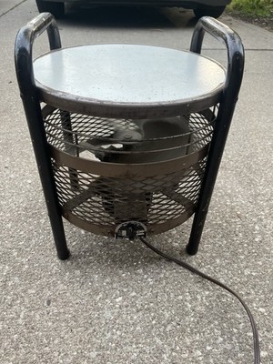 Vtg Kisco Circulair Floor Fan Model  7000 R-20~ Tested  Buzzes On 2 Slow Speeds 