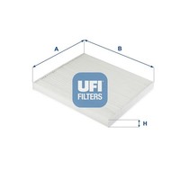 UFI Filter, Innenraumluft 53.326.00 FüR Jeep