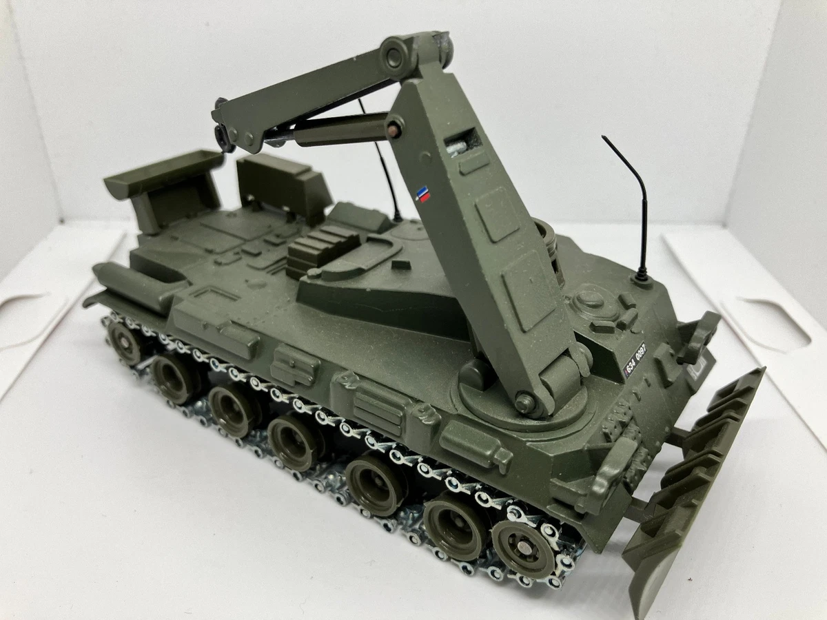 Char Militaire SOLIDO AMX-30 Brenus Camouflage OTAN - Échelle 1/50 - Métal - Fabriqué En France