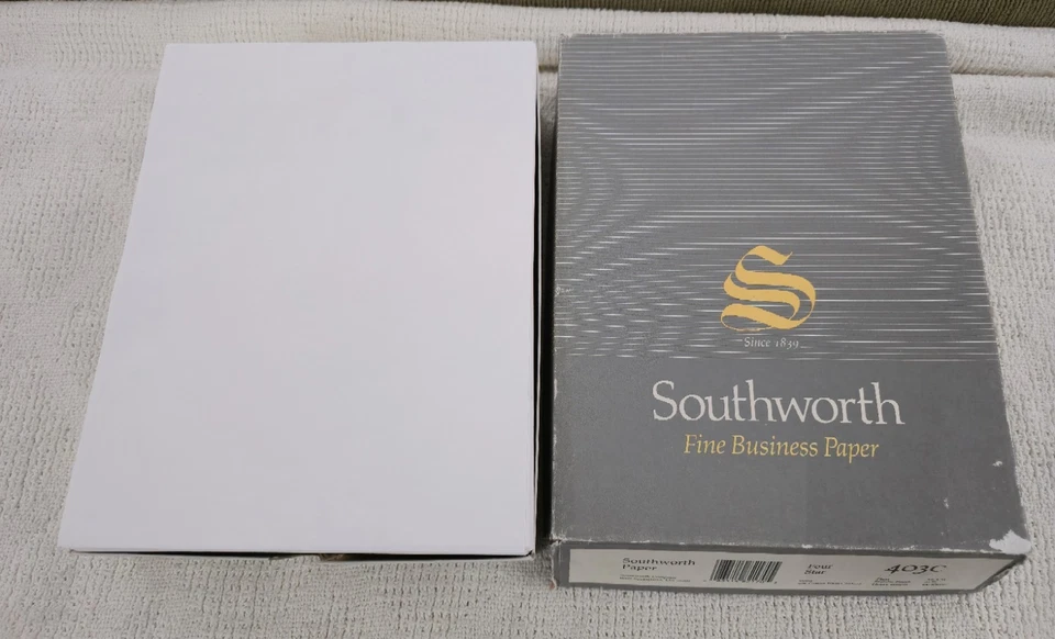 Papel de negocios Southworth Company 403C ¡cuatro estrellas colores variables! Foto 2 de 4