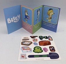 Bluey When I Grow Up Toy Playset Replacement STICKER SHEET Stickers
