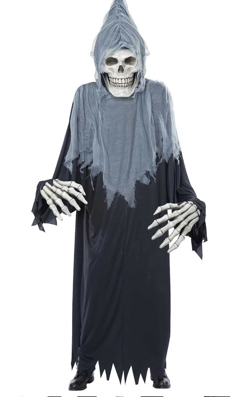 California Costume Towering Terror Grim Reaper 8 Feet Adult And/Or Decoration