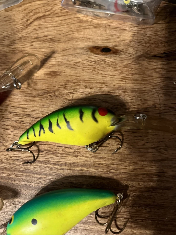 Vintage Bill Norman 2.5” Body Crankbaits Lot Of 5 Pre Owned. - Image 4 of 4