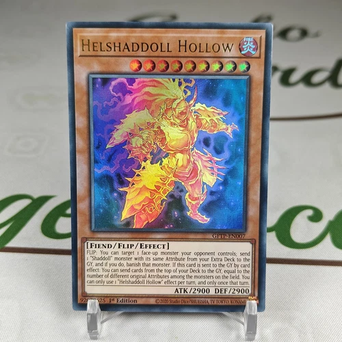 Helshaddoll Hollow  GFTP-EN007  Ultra Rare 1st Edition Yugioh Card  Near Mint
