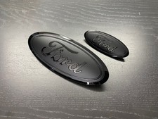 Ford Explorer Gloss & Flat Black Emblem Set 2024-2026