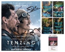 Tom Hiddleston Willem Dafoe 4x Cast Signed TENZING 8x10 Photo Poster PROOF JSA A