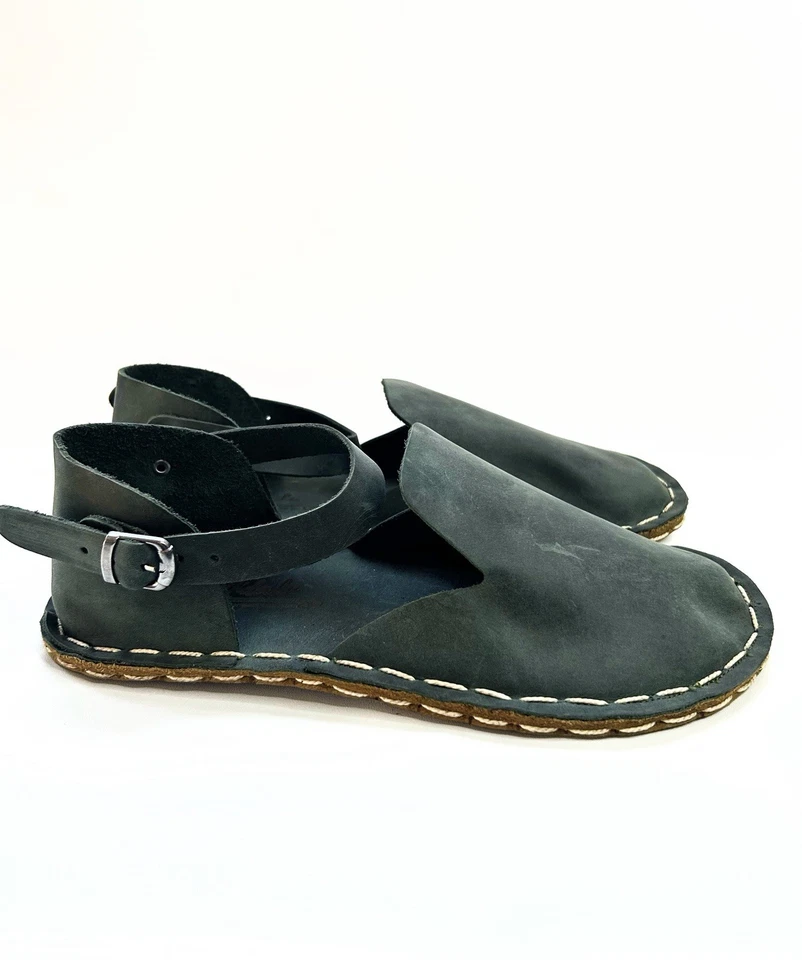 Zapatos Turcos Yemeníes Estilo Sabah, Hechos a Mano Puesta a Tierra Para Mujer Talla EU 40 US 9.5 Foto 3 de 4