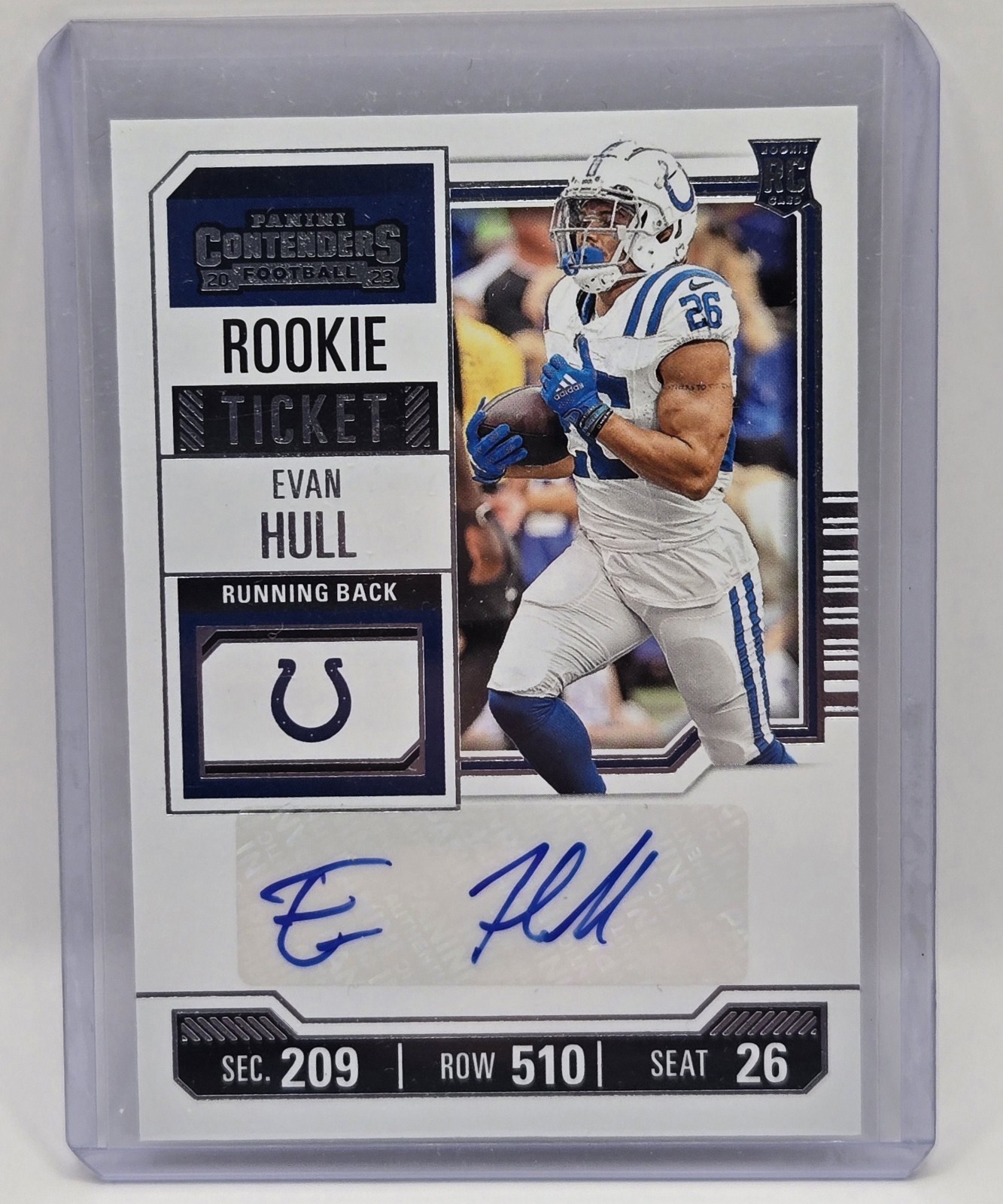 Evan Hull Panini Contenders #235 Autograph