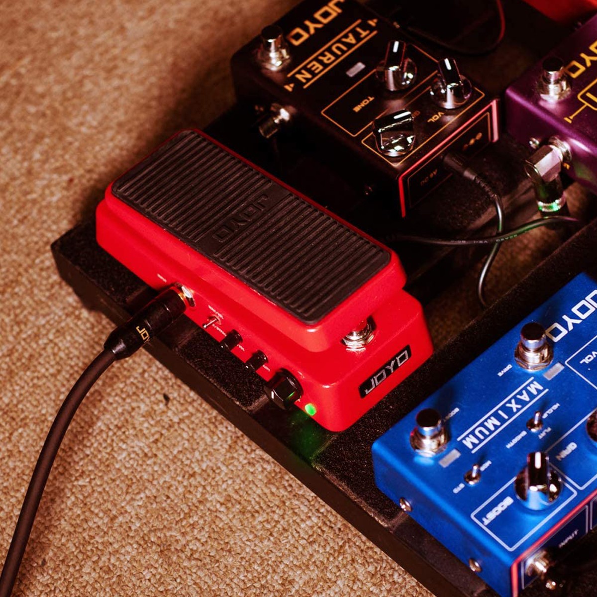 JOYO WAH II Multimode Wah & Volume Pedal, Adjustable Q Value
