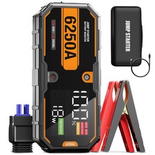 Car 6250A 26000mAh Portable 12V Jump Starter Power Bank 12V Auto Battery Charger