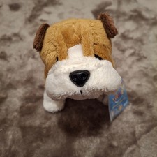 Webkinz Ganz Lil'Kinz Bulldog Plush - Retired, Classic - New With Sealed Code