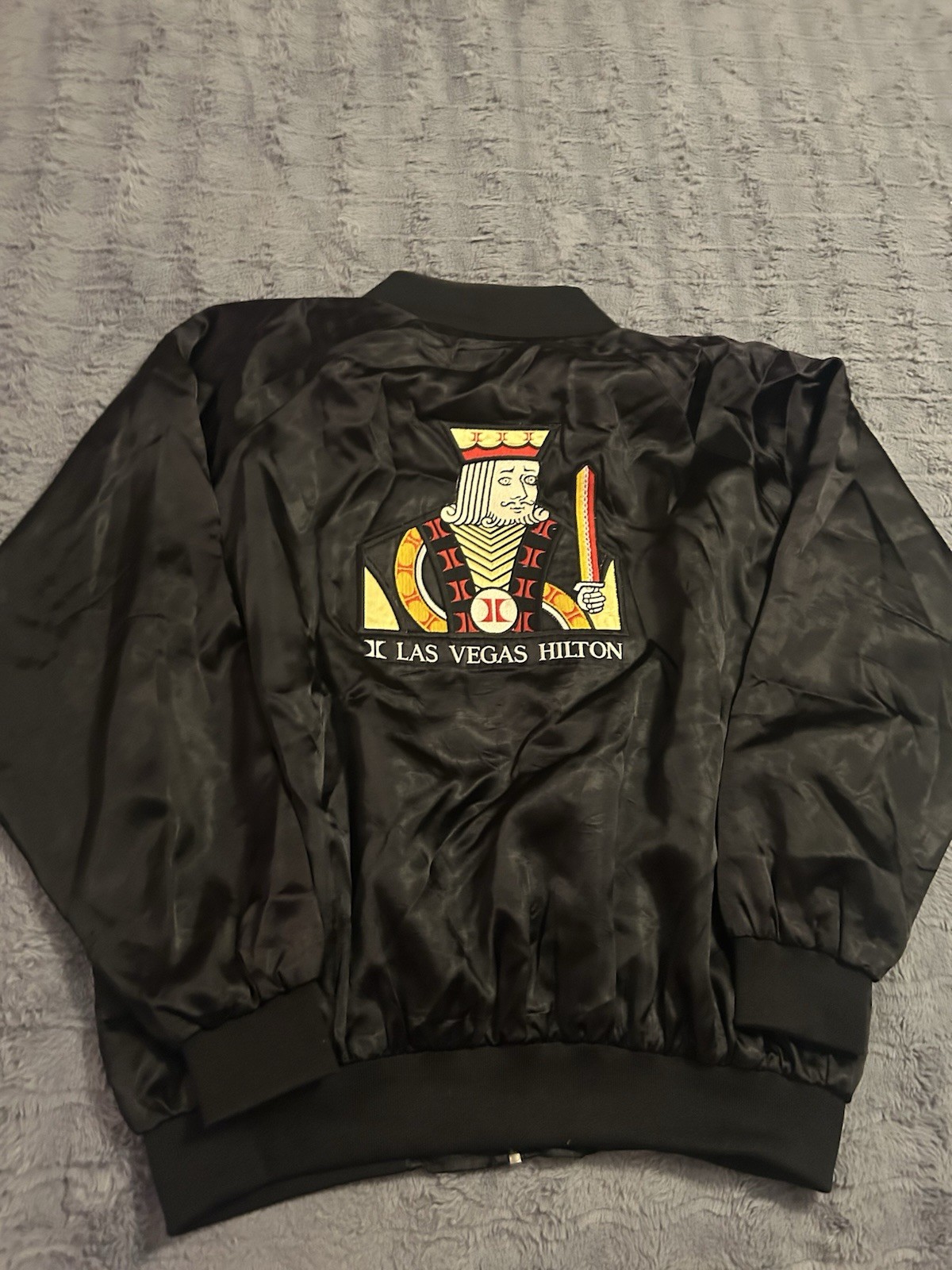 ARC'TERYX Giacca Las Vegas Hilton Poker Room raso full zip 2XL carte hotel resort