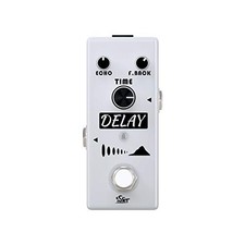 ISET Analog Delay Pedal Guitar Bass Effect True Bypass Pure Delay