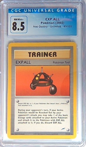 EXP.ALL (1st Edition) graded CGC 8.5 for sale on eBay