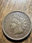 1909 Indian Head Cent Penny  VF Condition Nice Details “Actual Coin Pictured"