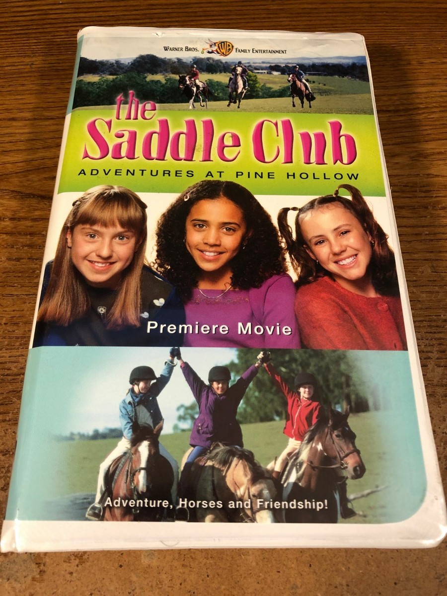 The Saddle Club VHS VCR Video Tape Movie Used Clamshell Keenan