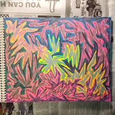 Drawing 11X14" Oil Pastel on Paper