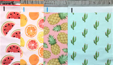 40 - Designer Printed Poly Mailers 10X13  Shipping Envelopes Bags Mix 3 Cactus
