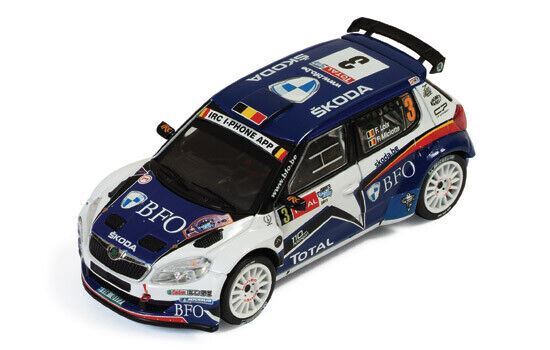 1/43 IXO RAM478 Skoda Fabia S2000 2011 Ypres Winners  #3 Loix & Miclotte : New