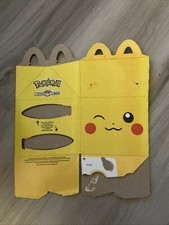 McDonald s - Pok mon - Pikachu - Happy Meal Box - 2022 missing Ears