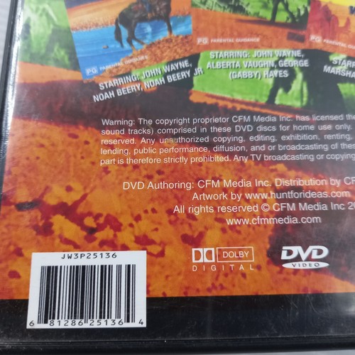 John Wayne Volume 3 3 Movie Pack DVD R4 The rail Beyond, Hell Town, Randy Rides - Picture 5 of 7