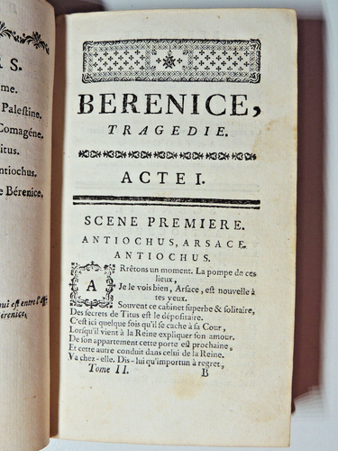 1760. Œuvres de Racine. Nouvelle édition avec figures 4 blasons fleurs de Lys - Picture 10 of 17