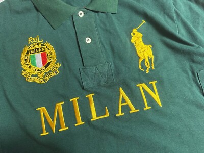 Polo Ralph Lauren Milan Italy #5 Polo Shirt Big Pony Chief