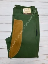 Tailored Sportsman Ladies Vintage Trophy Hunter - Front Zip Low-Rise Loden Green