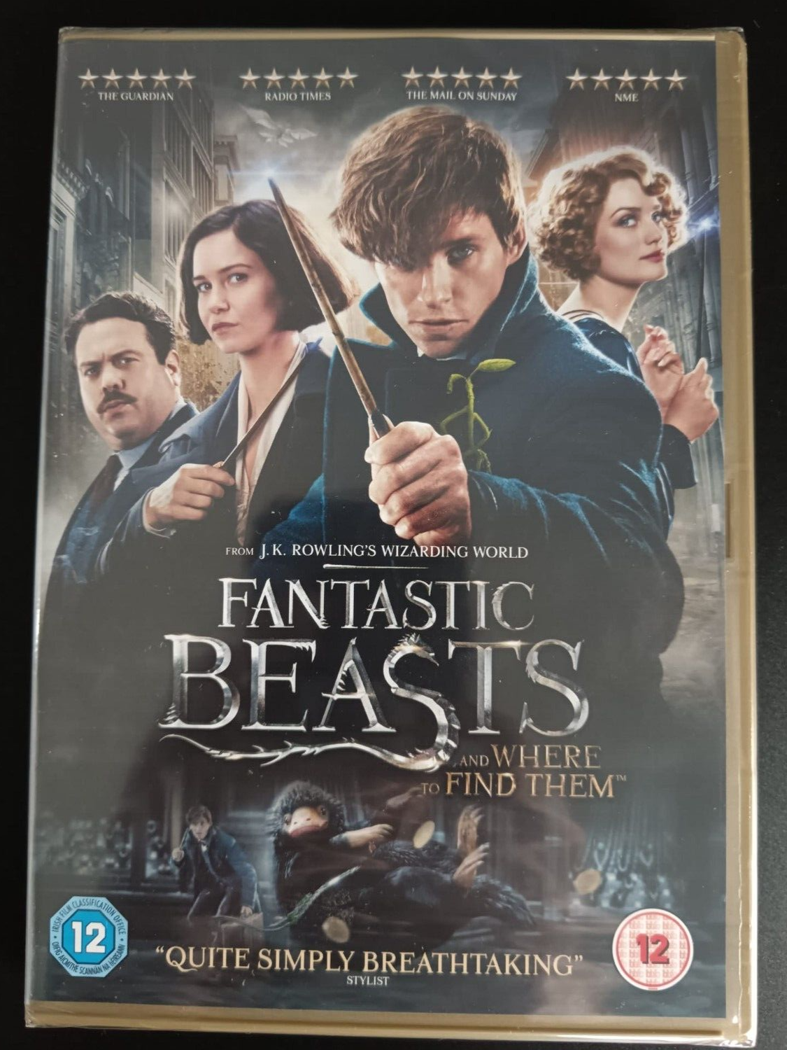 FANTASTIC BEASTS AND WHERE TO FIND THEM - DVD - NEW SEALED