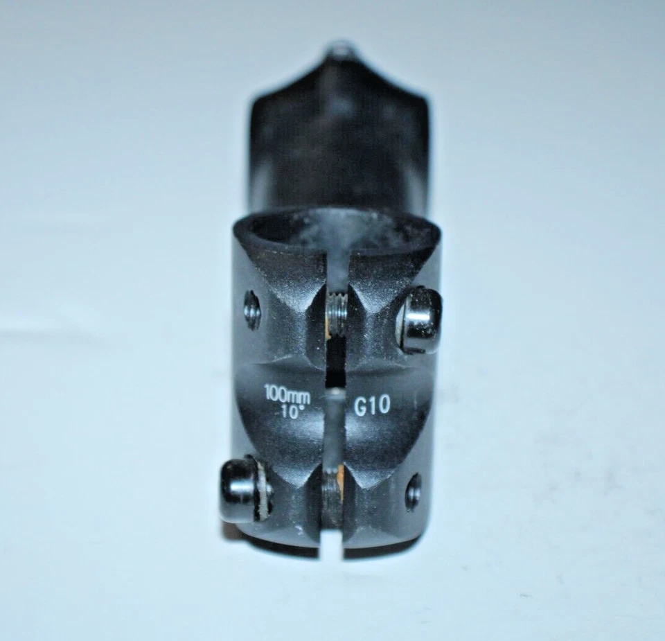 Bontrager Sport 1 1/8" Threadless Stem Black 100mm 10º Rise 26mm Fast Shipping - Image 3 of 4