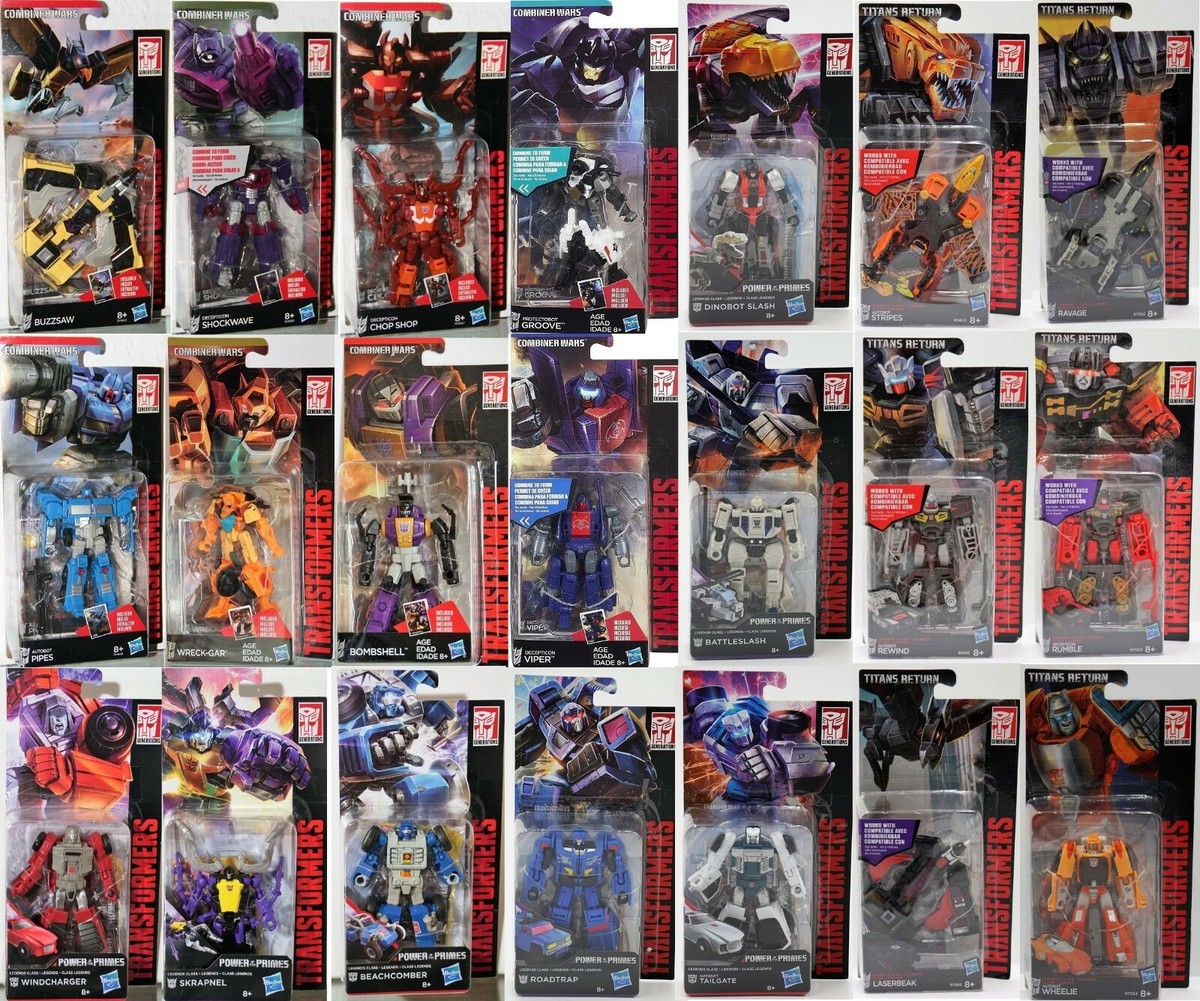 Transformers-Generations-Legends Hasbro Selection: Combiner Wars