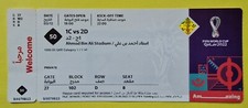 Match 50 Argentina Australia 2022 FIFA World Cup Ticket Stub (Mint)