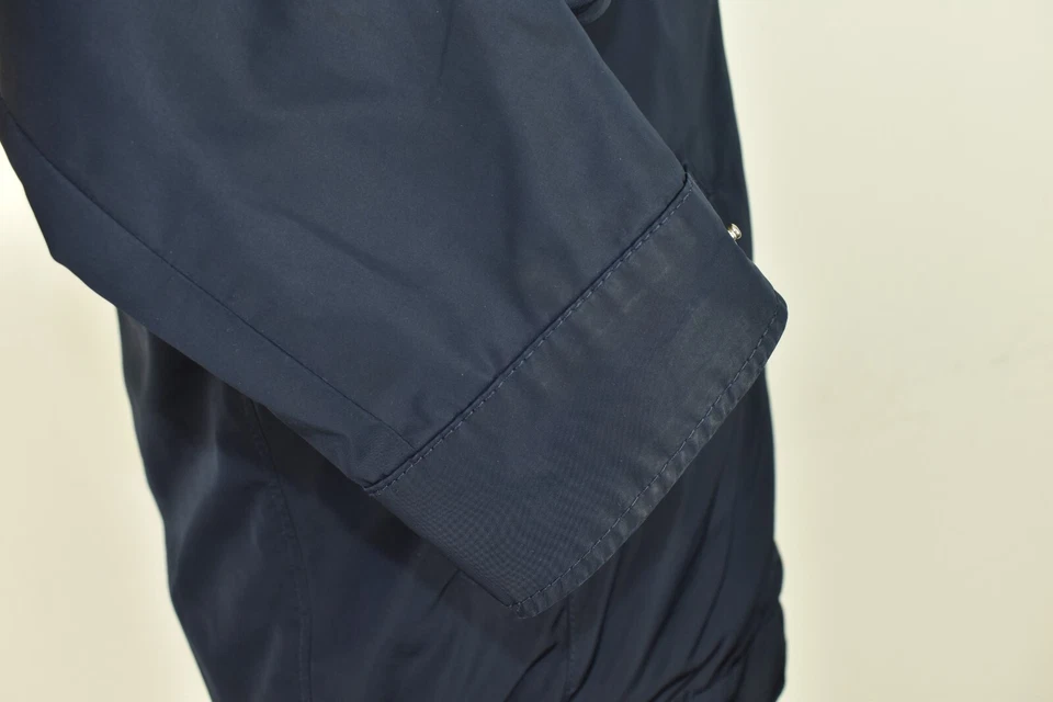 Chaqueta cortavientos azul TOMMY HILFIGER talla 50 para hombre cremallera completa al aire libre ropa exterior Foto 4 de 4