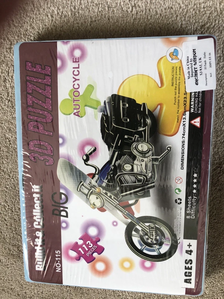 3d Model (Thick Cardboard) Different Designs New and Sealed - Image 4 of 4