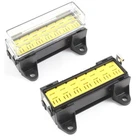 Relay Box 7 Way for Micro Relays Holder / Block 12v / 24v Car HGV 4 Pin 5 Pin