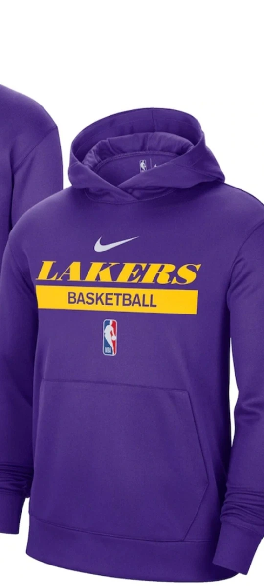 Gildan Los Angeles Lakers Logo Pullover Hoodie Red L