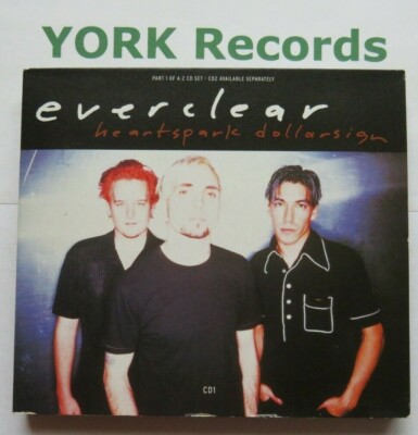 EVERCLEAR - Heartspark Dollarsign CD1 & CD2 - Ex Con CD Single Capitol CDCLS 773