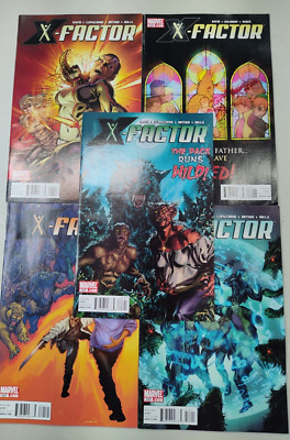 X-Factor #219-223 Marvel 2011 Comic Books