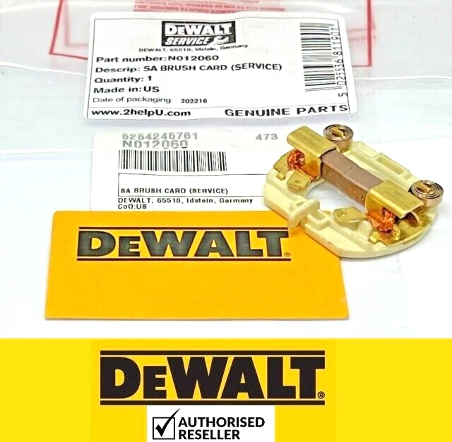 DeWalt Carbon Brushes N012060 DC330 DCS331 DCD925 DCD930 DCD940 DCD980 DCD985