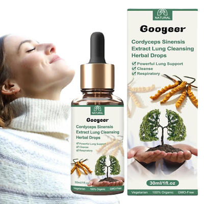 Natural Herb Extract - Powerful Lung Cleanse Respiratory Herbal Drop
