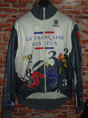 Veste Cyclisme FDJ (Française Des Jeux) - Taille XL - Marque B'Twin - Occasion