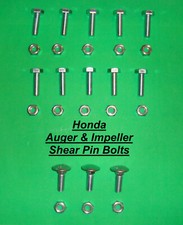 Auger and Impeller Shear Pin Bolts Honda HSS724A HSS928A HSS1332A 13 SETS 26 PCS