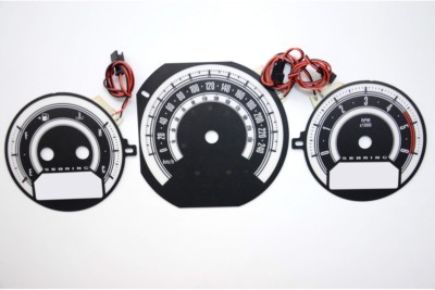 Dodge Caliber & Dodge Avenger & Chrysler Sebring glow gauge plasma dials tachosc