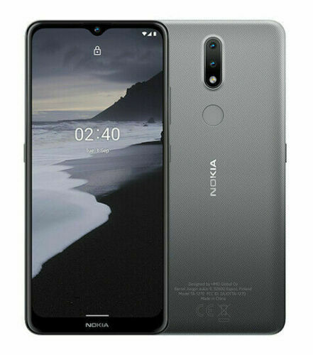 Nokia 2.4 - 32GB - Charcoal-Gray (Unlocked) (Dual SIM)-Boxed grade B - Picture 1 of 5